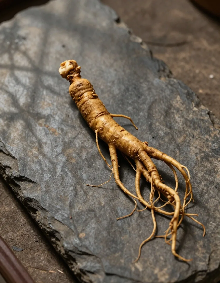 Ginseng root specimen